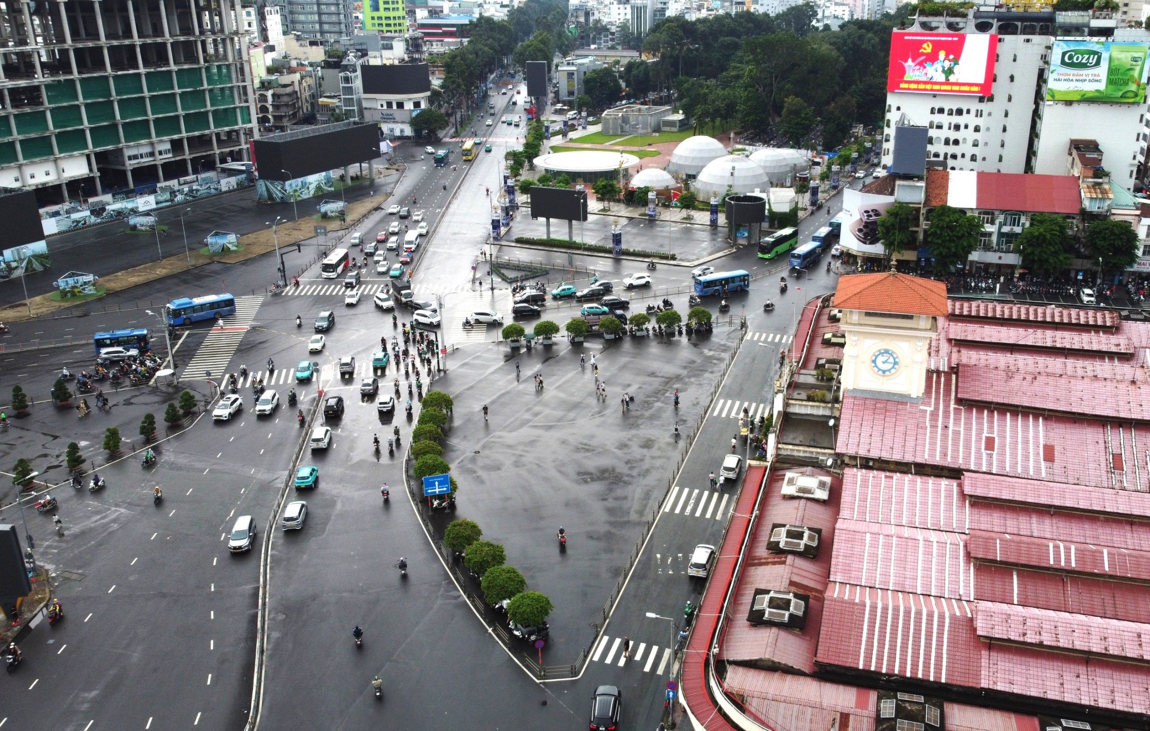 胡志明市计划让Vingroup投资12.5公顷地下空间的滨城中心现状如何?